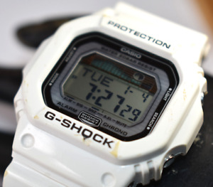 Casio G-SHOCK GLX-5600 (3151) G-lide White Men's Watch NEW BATTERY!