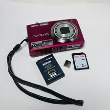 Nikon Cool Pix 7 Times Zoom 12 Megapixels S630 NO CHARGER PARTS ONLY No Power