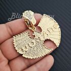 HIP HOP RAPPER STYLE GOLD PLATED WU TANG FASHION BLING CHARM PENDANT