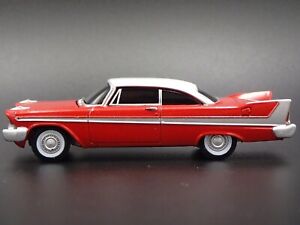 CHRISTINE 1958 58 PLYMOUTH FURY RARE 1/64 SCALE COLLECTIBLE DIECAST MODEL CAR