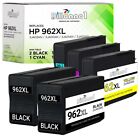 5PK For HP 962XL 962 Ink 2-Black & 1ea Color CMY 9010 9015 9018 9020 9025