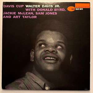 WALTER DAVIS JR. - DAVIS CUP - BLUE NOTE BLP 4018 - W/ Autograph