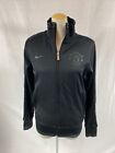 Nike Manchester United Black Full Zip Polyester Workout Track Jacket Mens Small