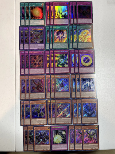 yugioh cubic deck mvp1 secret rare ultra rare complete 52 cards D009