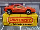 Vintage 1986 Matchbox MB 75 Red Ferrari Testarossa with Box Loose C1