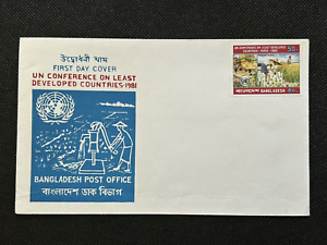 Bangladesh First Day Cover UN Conference on Least Developed Countries 1981