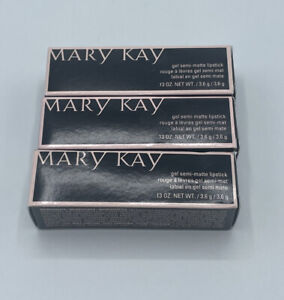 Mary Kay Gel Semi-Matte Lipstick Full Size Lipsticks Choose Your Shade