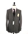 BRIONI - Mini Houndstooth WOOL / SILK Suit Gray/Blk/White *SLIM* Hand Made In It