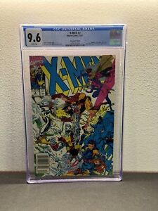 X-MEN #3 Newsstand CGC 9.6 NM Magneto Nick Fury App. Jim Lee Cover Art RARE