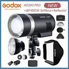 GODOX AD300 Pro Outdoor Flash Strobe with Softbox Reflector for DSLR Photopraphy