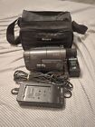 Sony Handycam CCD-TRV22 Video8 8mm Camcorder + DC/Charger & Bag Tested Working