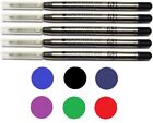 5 Monteverde Ballpoint Pen Refills, Parker Style, GEL Ink, Fine Point, P42
