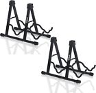 Rok-It Two Pack of A-Frame Double Guitar Stand; Holds Most Standard Guitars
