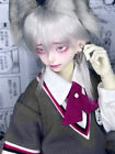 1/4 BJD Doll Boy Male Bare Dolls Resin Ball Jointed Doll with Face Make up Eyes