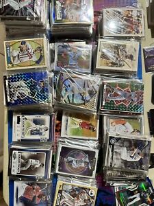 MLB Card Lots - Pick Your Team - 25+ Cards Rookies Inserts Parallels Autos & Mem