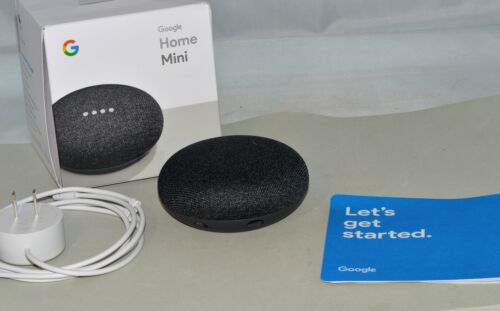 Google Home Mini Smart Speaker with Google Assistant - Charcoal (GA00216-US)