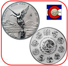 2023 Mexico REVERSE Proof Silver Libertad 2 oz Coin in Mint Capsule