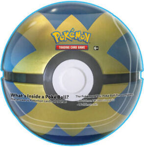 Poke Ball Tin - Quick Ball - Series 8 Sealed Pokemon