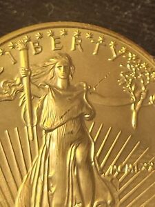 1989 $25 American Gold Eagle 1/2 oz Uncertified