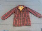 Vintage Woolrich Plaid Jacket 1940-1950s Size 36