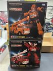 Transformers Masterpiece MP-33 And Mp-35 Inferno Grapple Authentic