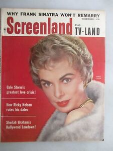 Screenland Magazine - November 1958 Issue - Janet Leigh Cover