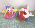 Lot Of 2 Vtech Educational Toys Fly & Learn Airplane Shake & Wobble Ball Tested