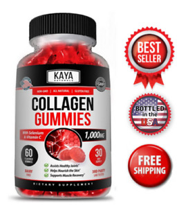 Collagen Vitamin Gummies for Hair Skin & Nails, #1 Premium Collagen Supplement