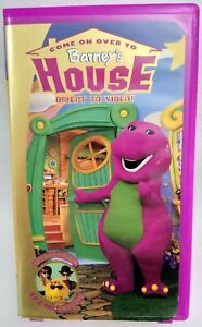 VHS Barney - Come on Over to Barneys House (VHS, 2000)
