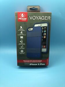 Pelican Voyager For iPhone 6 Plus 6s Plus(5.5) Rugged Case with Holster  Blue