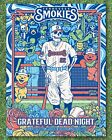 Grateful Dead Night Poster 22 Chicago Cubs And Tennessee Smokies Dead & Company