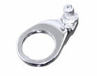 ABSOLUTE ALLOY THREADED FRONT CABLE HANGER 1-1/8 WITH ADJUSTER IN SILVER.