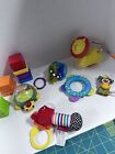 Baby Toys Lot Of 7 Teethers Rattles Bath Sensory Development Assorted Brands