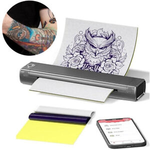 Wireless Tattoo Stencil Printer Portable Transfer Copier w 10pcs Thermal Paper