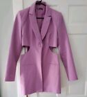 Read: ZARA Cut Out Blazer Dress M Lilac Purple  Favorite Long Sleeves Jacket