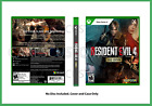 CUSTM REPLACEMENT CASE NO DISC Resident Evil 4 Remake Gold XBOX X SEE DESCRIPTIN