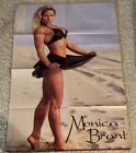 Monica Brant Model Swimsuit MuscleMag Bodybuilding Poster Size 30x21