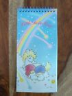 Vintage 1986 Sanrio Little Twin Stars Spiral Graphic Notepad 30 Pages
