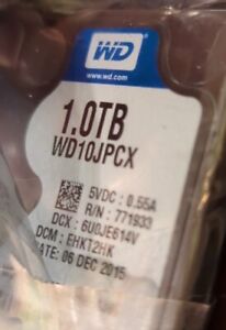 WD10JPCX WESTER DIGITAL LAPTOP HARD DRIVE 1.0TB 5400RPM SATA