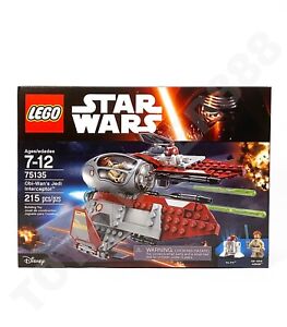 Lego Star Wars 75135 Obi-Wan’s Jedi Interceptor Retired NIB Sealed RARE VHTF