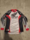Fox Racing Honda Jeremy McGrath Motocross Supercross Racing Jersey Size Medium