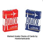Infrared Marked Aviator Standard cards number's & suite Luminous Ink - magic