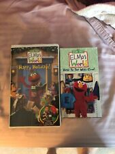 2 Elmo's World VHS: Head to Toe/Happy Holidays