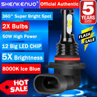 For LEXUS GS300 GS430 1998-2007 9006 8000K ICE Blue LED Fog light Bulbs Qty2 HKB
