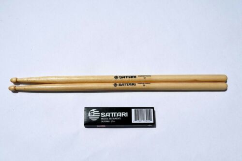 2 Pair American Hickory Drumsticks 5A, SATTARI Drumsticks,