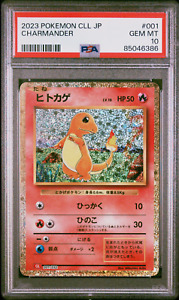 PSA 10 Charmander 001/032 CLL Pokemon Card Game Classic Deck