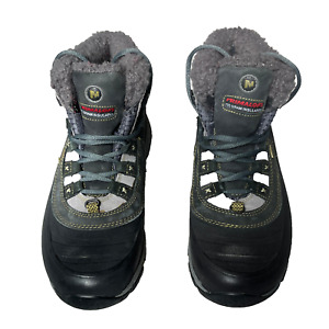NWOT Merrell Winterlude 6 Waterproof Boots, Black Gray Womens 10