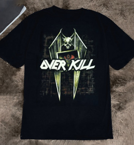 Overkill Band Concert Tour Unisex black T-Shirt All Size PR198