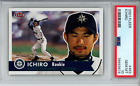 2001 Fleer #452 Ichiro Suzuki  PSA 10 Gem Mint Rookie Card Mariners Great