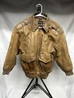 Pelle New York Milano Leather Jacket Small Vintage 90’s Bomber Jacket Brown